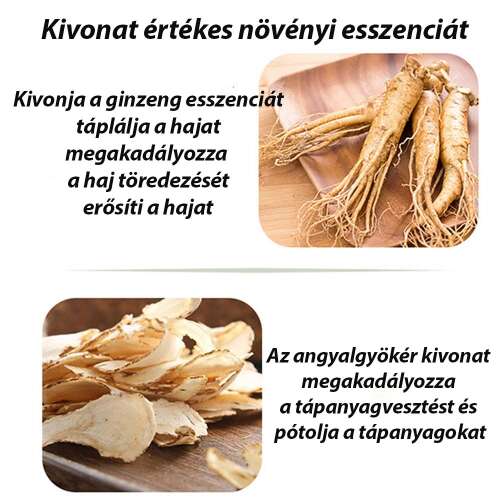 szépségápolási termék, zöld, ginzenggel, használati nézetben