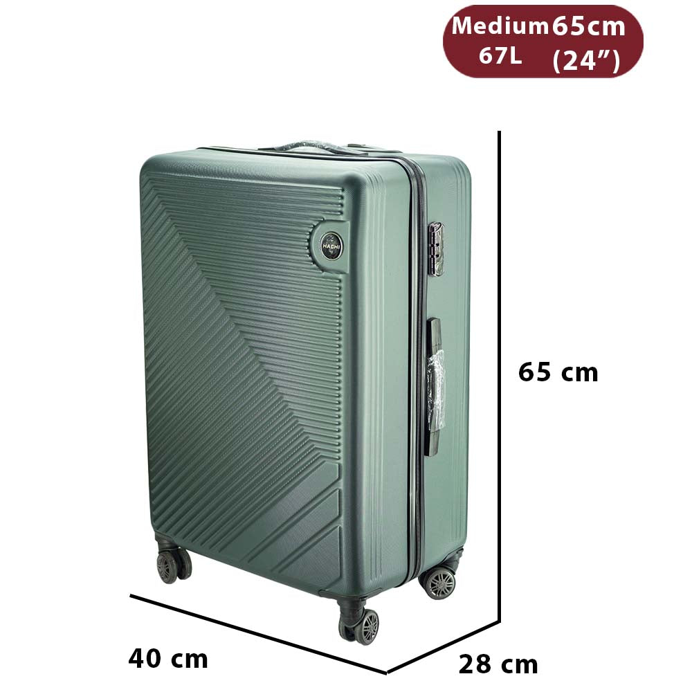 bőrönd, ABS keményfedeles, ABS keményhéjjal, zár részletével, 357910-223A modell