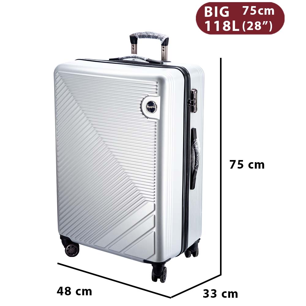 bőrönd, ABS keményfedeles, ABS keményhéjjal, kerekes részlettel, 357910-224A modell