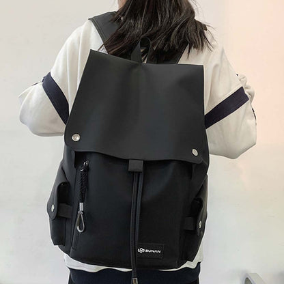 női hátizsák, nylon anyagból, laptoprekesszel, belső rekeszekkel