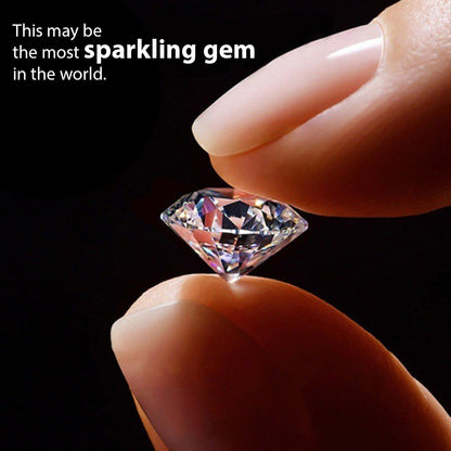 fülbevaló, ezüst, moissanite kővel, 925 ezüst részlettel, fényes részlettel, galériaképen