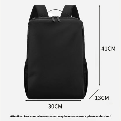 fekete női laptop hátizsák méretábrán, 30 x 13 x 41 cm jelöléssel
