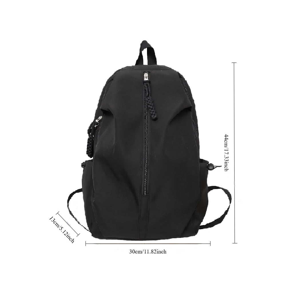 iskolatáska hátizsák, nylon anyagból, laptoprekesszel, vállpánttal