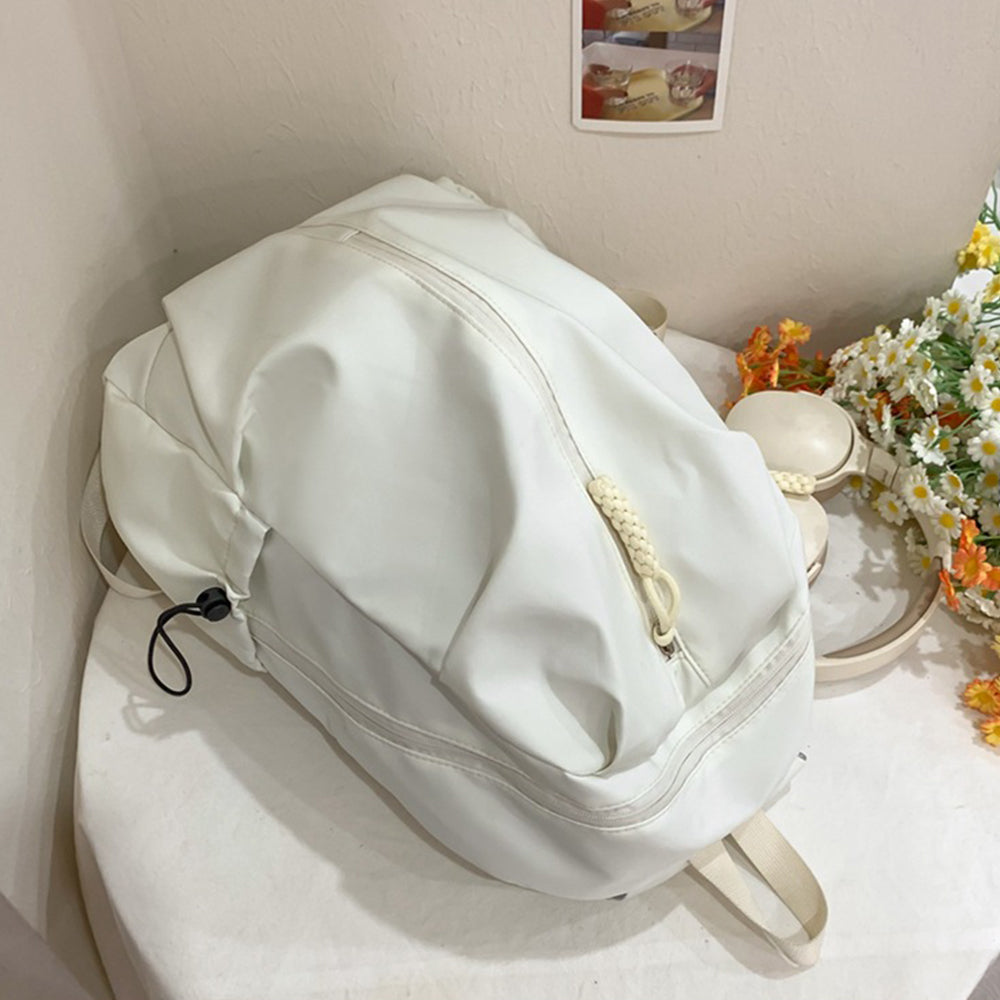 iskolatáska hátizsák, nylon anyagból, laptoprekesszel, cipzáras részlettel, 547902 modell