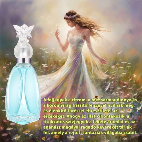női parfüm, kék, részletnézetben, Wish Fairy Női Parfüm