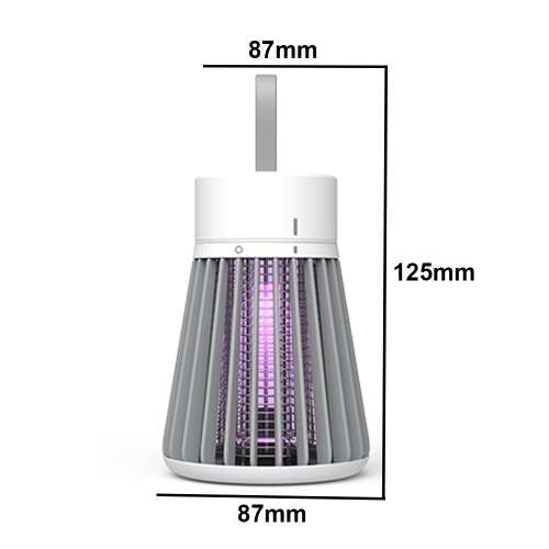 USB szúnyogirtó lámpa, 87 x 125 mm méretábrával