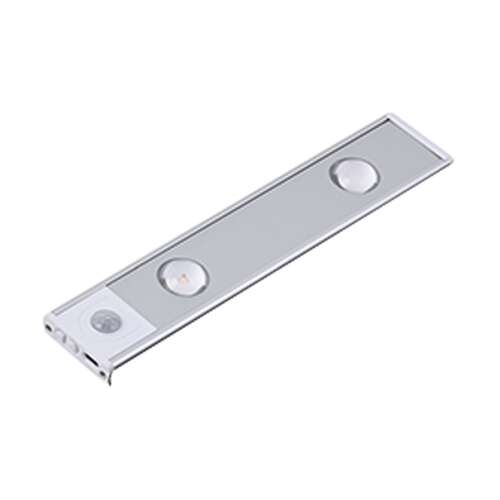 Dollcini mozgásérzékelős smart LED szekrénylámpa, ezüst, USB csatlakozóval