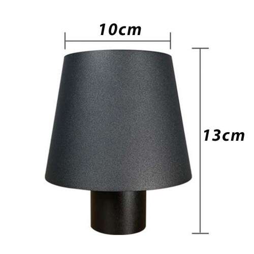 vezeték nélküli érintős LED asztali lámpa, 10 x 13 cm méretábrával