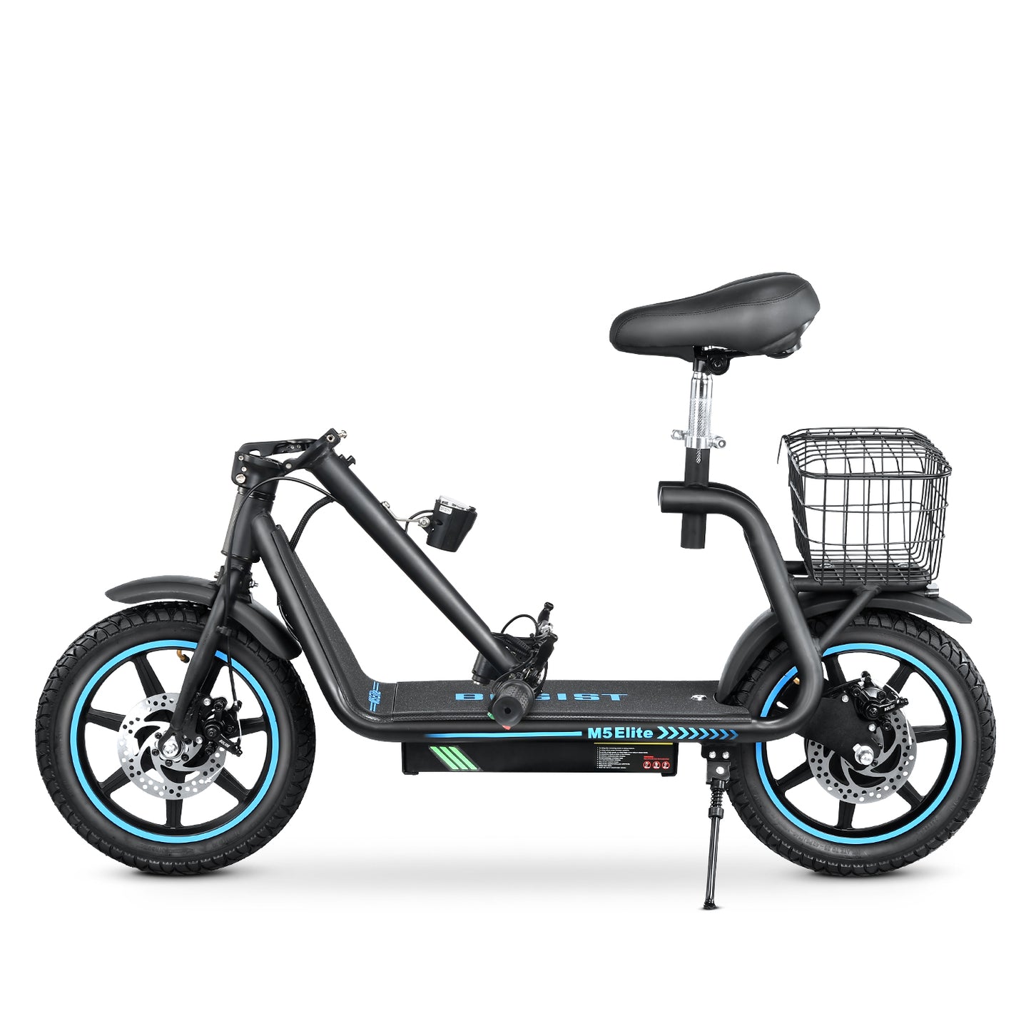 Bogist M5 Elite elektromos roller, összecsukott hordozható kialakítással