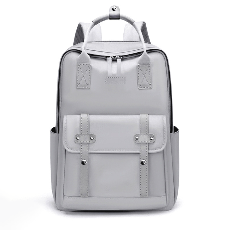 Dollcini szürke bővíthető unisex üzleti laptop hátizsák, 16 hüvelykes laptophoz
