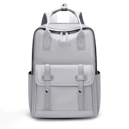 Dollcini szürke bővíthető unisex üzleti laptop hátizsák, 16 hüvelykes laptophoz