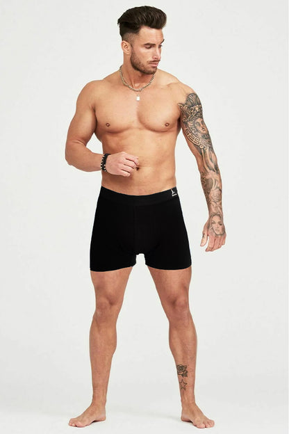 férfi boxeralsó, 3 részes, pamutból, közeli anyagrészlettel, ZZC_098_2XL modell