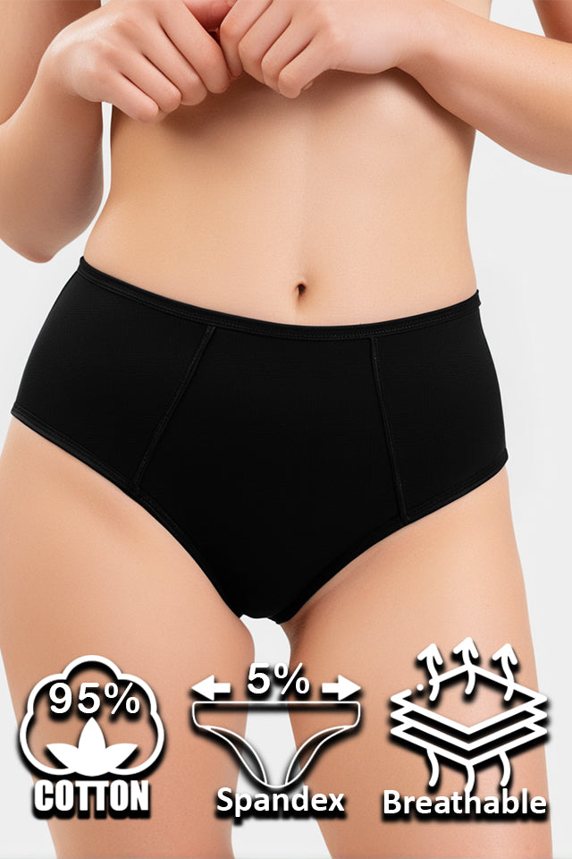 női bugyi, többszínű, 6 részes, pamutból, közeli anyagrészlettel, ZZC_8922_4XL modell