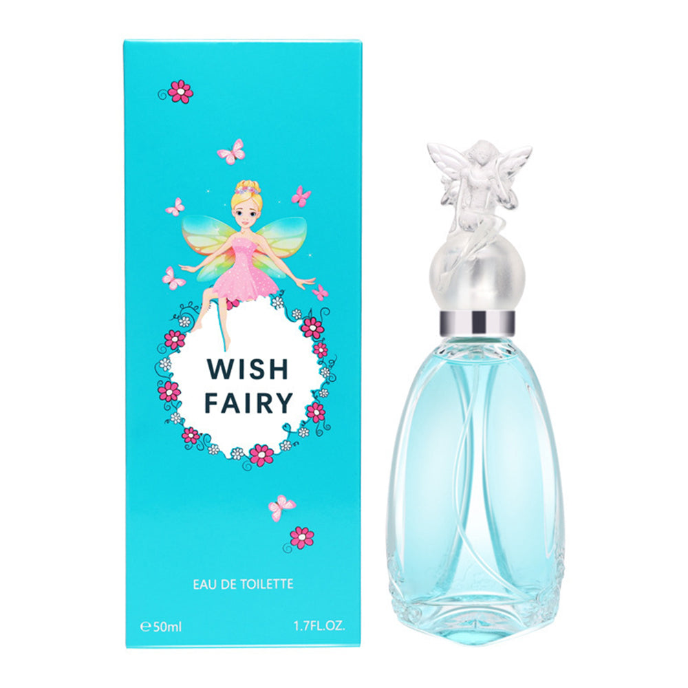 Dollcini Wish Fairy női parfüm, világoskék üvegben díszdobozzal, 50 ml